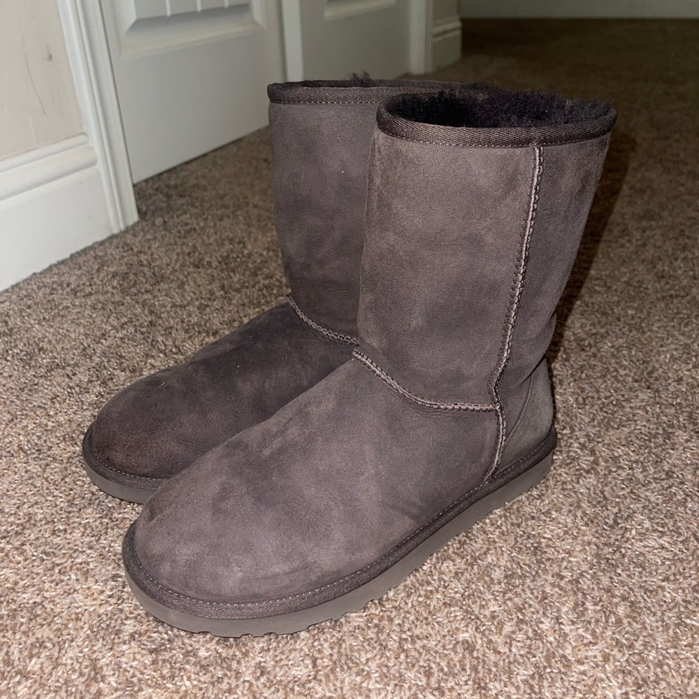 Womens UGG® Classic Short II Boot - Burnt Cedar